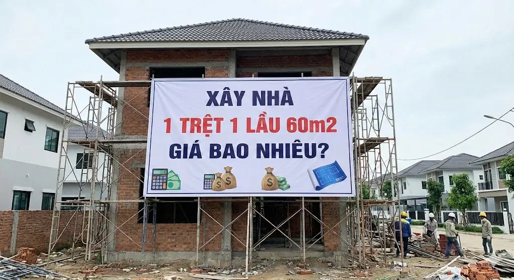 Xây nhà 1 trệt 1 lầu 60m2 tại Nha Trang giá bao nhiêu – Tìm hiểu chi phí và các yếu tố ảnh hưởng